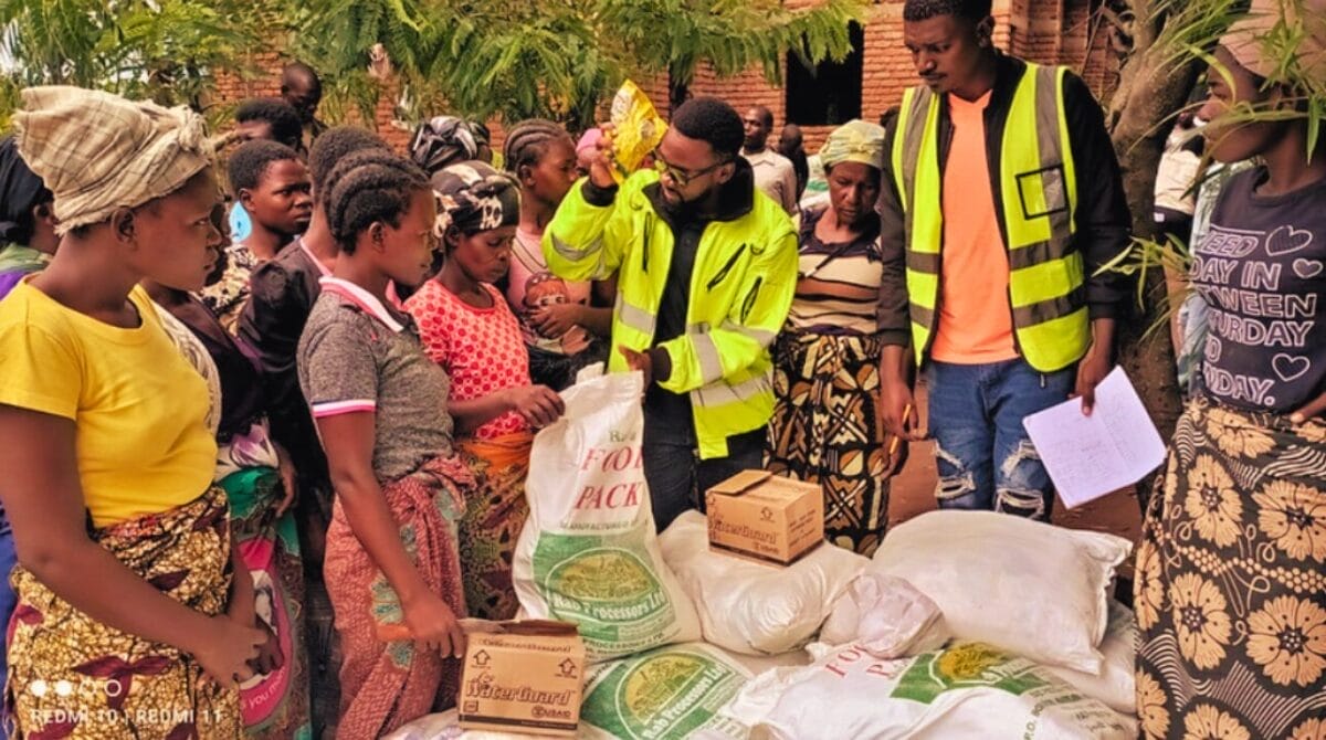 Relief after cyclone Freddy that hit Malawi in 2023 (Photo credits: ©WeForest)
